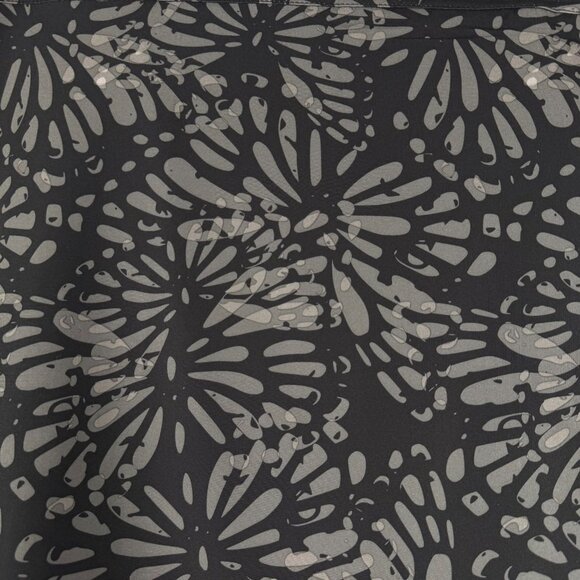 Ripskirt Wrap Skirt Cover Up 2XL Shibori Butterfly Charcoal Beach NWT SS-2102 - Picture 3 of 11